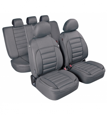 Set fodera de-luxe "sport - edition" grigio Set fodera de-luxe "sport - edition" grigio