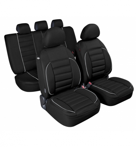 Set fodera de-luxe "sport - edition" nero