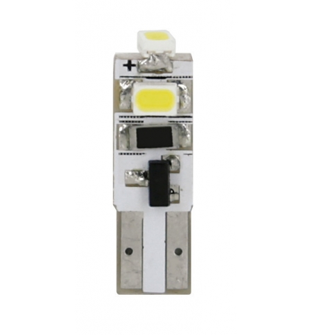 Lampademega-led12v 3smd t5 w2x4,6d