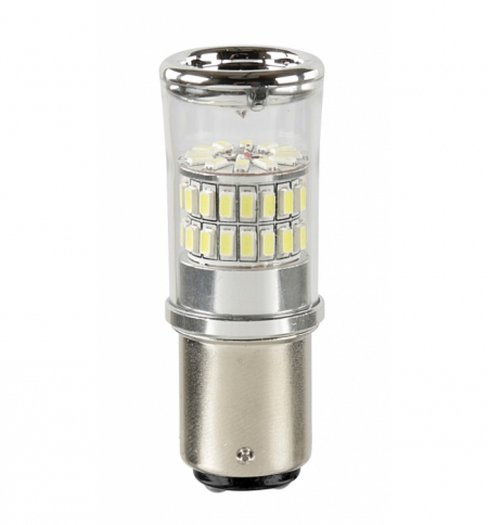 Lampada speciale led tipo smd multi-chip 10-28v p21/5w power 48 Lampada speciale led tipo smd multi-chip 10-28v p21/5w power 48