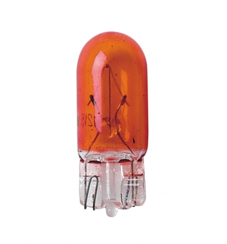 Set 10 lampadine wy5w w-base t10 12v.5w arancione, scatola