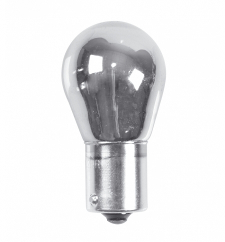 Cp.lamp.12v.bau15s 21w 1filam cromo-arancio (py21w)