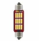 Lampada siluro 41mm 10-30v 12smd d/polarity