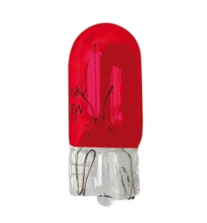 Cp.lampade t10   5w rosso