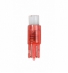 Set 5 lampade "t5" a led 5mm per cruscotto, rosso