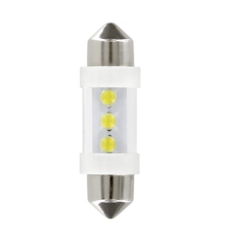 Cp.lampade sil.36mm 3led blu Cp.lampade sil.36mm 3led blu
