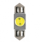Lampada siluro"hyper-led" 10x31mm. 1smd (2chips)