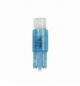 Set 5 lampade "t5" a led 5mm per cruscotto, blu