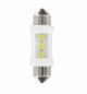 Cp.lampade sil.36mm 3led bian