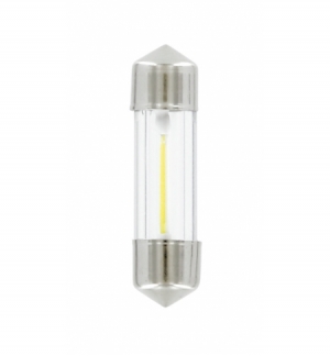 Lampada siluro"cob"1smd 31mm (9chips) 12v