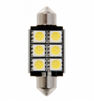 Lampada siluro"hyper-led" 16x35mm. 6smdx3chips(18chips)