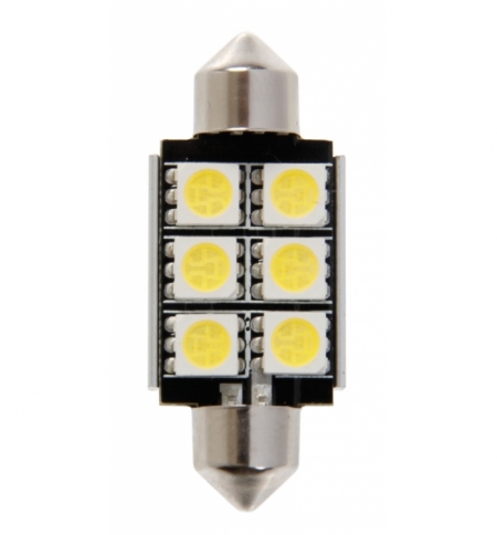 Lampada siluro"hyper-led" 16x35mm. 6smdx3chips(18chips) Lampada siluro"hyper-led" 16x35mm. 6smdx3chips(18chips)