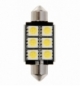 Lampada siluro"hyper-led" 16x35mm. 6smdx3chips(18chips)