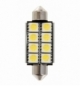 Lampada siluro "hyper-led"12v 15x41mm 8smdx3chips (24chips)