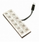 Pannello 20x60mm 12led bianco