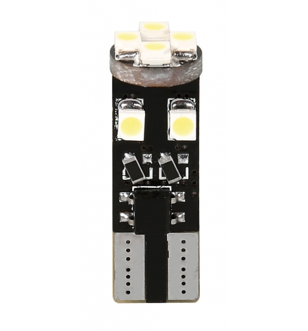 Hyper-micro led 12v.t10 8smd (3chips), bianco - cp.