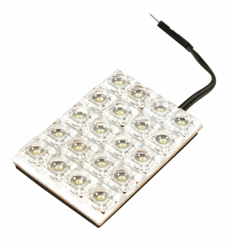 Pannello 35x50mm 20led bianco