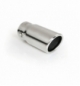 Terminale "le mans" ts-06 acciaio inox diam.35-55mm