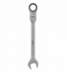 Chiave combinata 17mm con cricchetto snodato