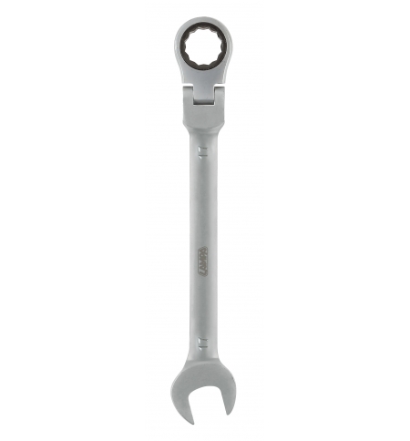 Chiave combinata 17mm con cricchetto snodato
