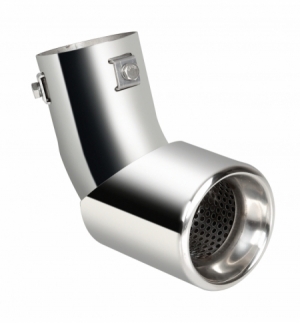 Terminale sportivo acc.inox angolatura regolabile ts-67