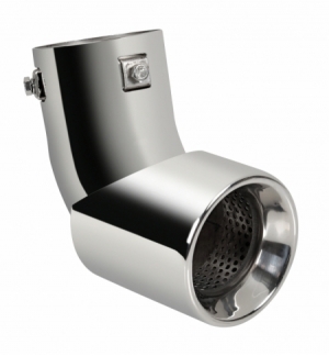 Terminale sportivo acc.inox angolatura regolabile ts-68