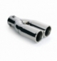 Terminale ts-26 acciaio inox diam.34-46mm