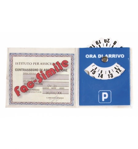 P/bollo assicurazione+disco orario P/bollo assicurazione+disco orario