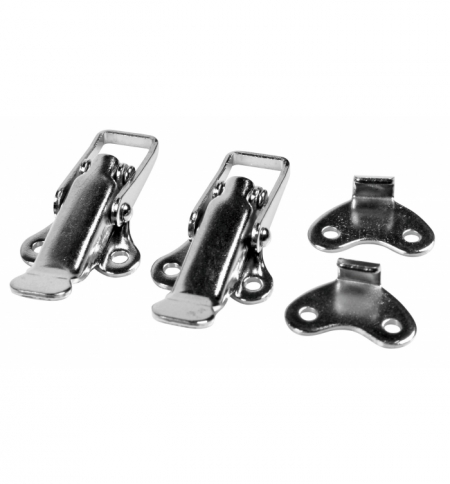 Ganci cofano acciaio cromato Ganci cofano acciaio cromato