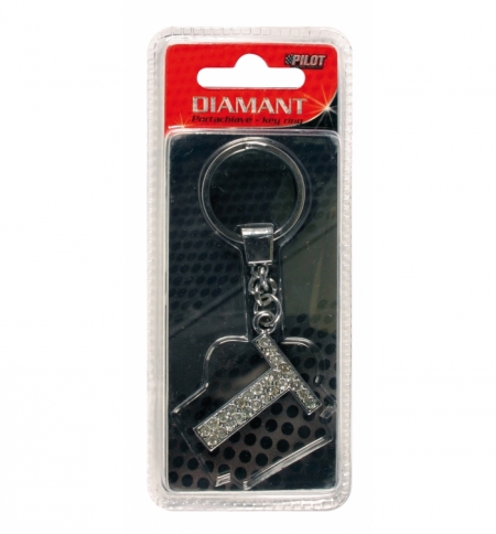 Portachiave diamante "t"