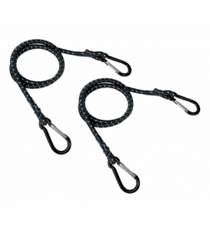 Cp.corde elastiche cm.100 con moschettone