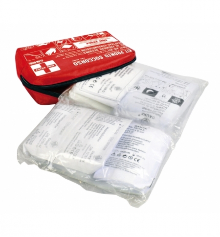 Kit p.soccorso moto e ciclo - norme din 13167 Kit p.soccorso moto e ciclo - norme din 13167