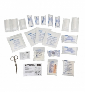 Kit pronto soccorso per auto norme din 13164 - scatola