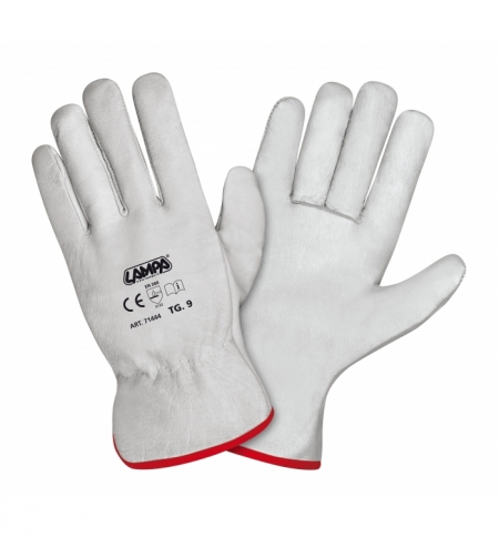 Guanti lavoro pelle fiore di bufalo c/interno felpato tg 9 Guanti lavoro pelle fiore di bufalo c/interno felpato tg 9