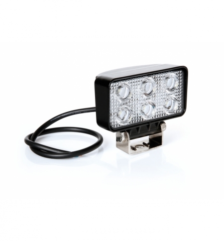 Faro rettangolare"wl-2"6led 18w 10-30v