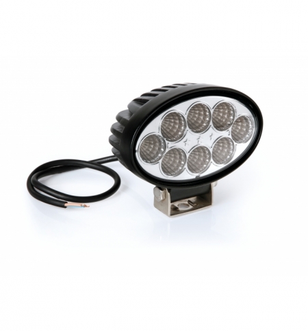 Faro ovale"wl-4"8 led 24w 10-30v