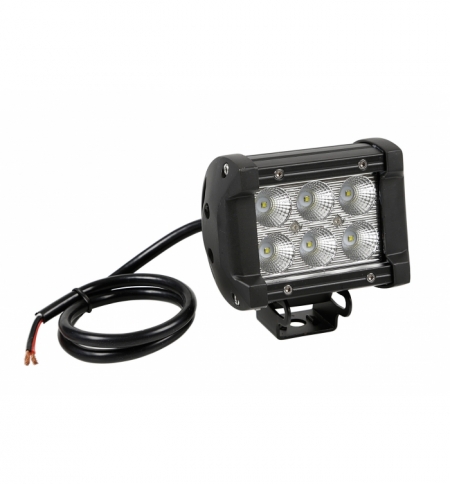 Faro ausiliario"wl-6"6 cree 9-32v luce ampia