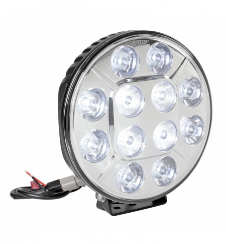 Faro a 12 led"chrome-orion 9" 9-36v