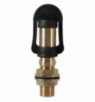 Supporto02x lampade rotanti con attacco din tubolare
