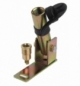 Supporto06x lampade rotanti con attacco din tubolare