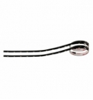 Ep-strip drl 2x50cm 24led fondo nero,led bianchi, 12v proiezione laterale