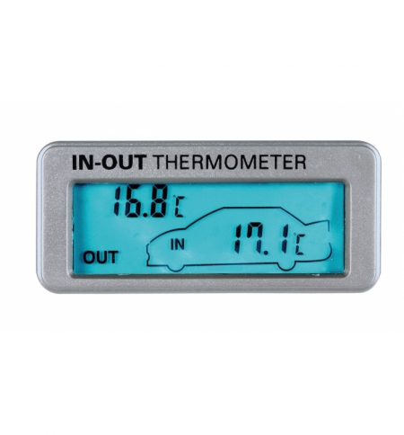 Thermo-blu termometro int/est con retroilluminazione Thermo-blu termometro int/est con retroilluminazione