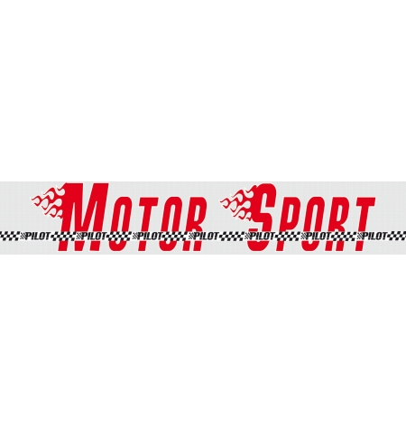 Fasce parasole pilot motor sport fluorescenti