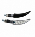 Cp.frecce nere mod.katana smd vetro bianco