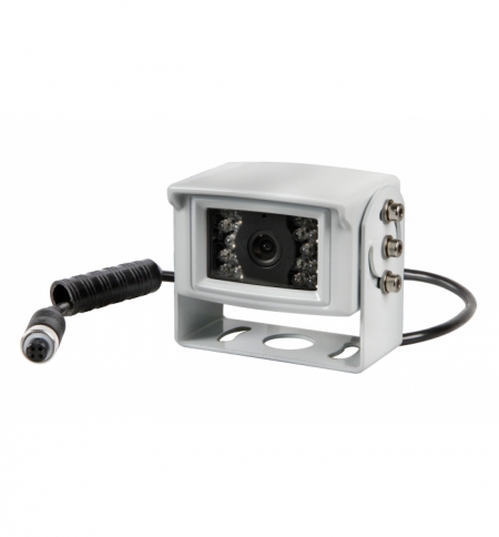 Telecamera t2 1/3 cmos colore+audio - bianco Telecamera t2 1/3 cmos colore+audio - bianco