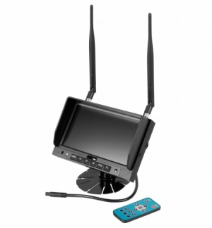Monitor m4 wireless 7 2.4ghz lcd digitale a colori (4 canali)quad