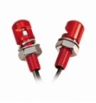 Cp.viti m8 col.rosso luce blu a led