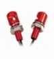 Cp.viti m8 col.rosso luce blu a led