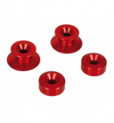 Cp.supporti cavalletto rosso viti 10mm Cp.supporti cavalletto rosso viti 10mm