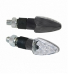 Cp.frecce carbon l.mod.atom led vetro bianco